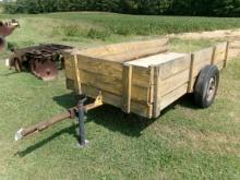 SINGLE AXLE TRAILER