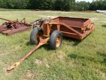 SOILMOVER 3 ½ YD PAN, FRONT DOLLY, (USED VERY LITTLE)