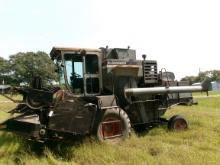 GLEANER F2 COMBINE, DSL, SELLS W/ 13’ GRAIN PLATFORM, SHED KEPT