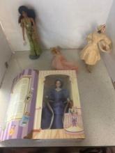 Cher doll, Barbie doll PFe albee Barbie, Barbie in box and ROLDAN Spain nurse