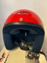 V Can motorcycle helmet