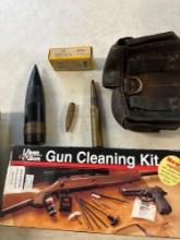 gun cleaning kit ammunition