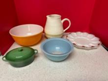 Mini Le Creuset casserole dish, Pyrex and more