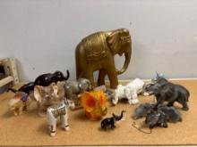 vintage elephant statue collection