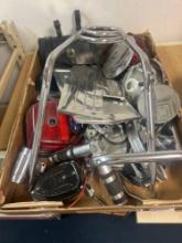 lot of car parts and accessories