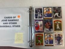 Jose Ramirez baseball cards and other stars