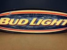 Bud Light sign working light