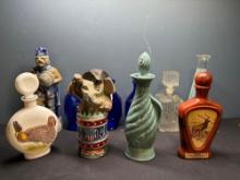 Vintage decanters