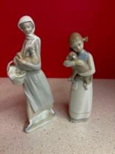 2 Lladro figurines