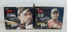 Full Box 250 CCI Maxi-Mag Troy Landry Special Edition .22 WMR and Full Box 375 CCI Mini-Mag Troy