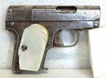 Engraved Fabrique D'Armes De Grande Precision "Principe" Patent 7.65 (.32 Auto) Semi-Auto Pistol...