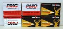 3 Full Boxes Perfecta .30-06 Spfd 150 gr. SP and 3 Full Boxes PMC .30-06 Spfd...Cartridges Ammunitio