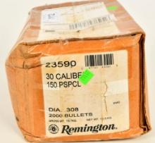 Approx 2000 Ct Remington 30 Cal Reloading Bullet