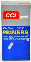 1000 Count Of CCI #400 Small Rifle Primers