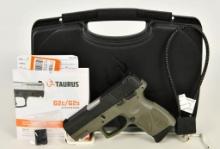 Taurus G2C 9MM Semi-Automatic Pistol OD Green