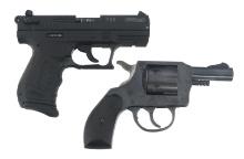 WALTHER MODEL P22 & H&R MODEL 732 PISTOLS