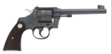 COLT OFFICERS MODEL .22 LR CALIBER TARGET REVOLVER