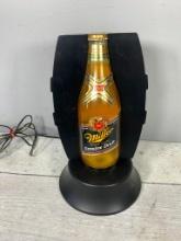 Vintage Miller Genuine Draft Beer Advertising Lamp