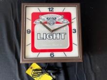 Bud Light Electric Clock