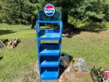 Lot of Pepsi and Other Soda brand Advertising Stand And Bottles