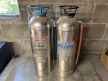 Vintage Soda-Acid Extinguishers