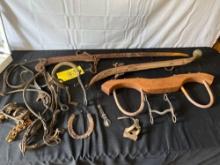 Assorted Horse Tack, Yoke, Etc