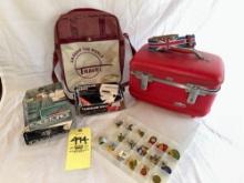 Travel Bags, Enamel Pins, Exer-Toner