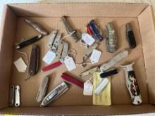 Assortment of Pocket Knives