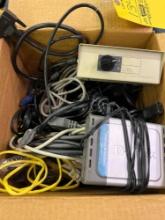 Router, Transfer Switch, Power Cords