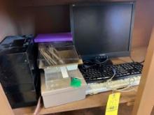 Monitor, Keyboard, Organizers