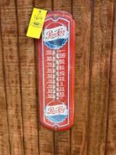 Pepsi Cola Thermometer and Star