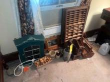 Primitives, Crock Lamp, Printer Drawer, Cabinet