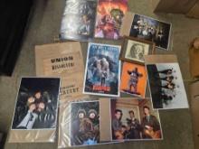 Beatles/movie posters, card sleeves