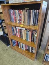 Shelf with books