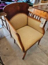 Sheridan chair with inlay