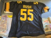 Devin Bush Signed Pittsburgh Steelers Custom Jersey