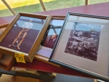 Framed photos