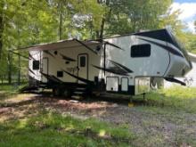 2017 Forest River 5th Wheel Spartan 300 Series, 36 Foot Toy Hauler Camper