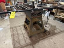 Craftsman 10in table saw - 3 HP