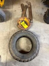 Wheel Weighs,Used BF 6-12 Tire ,Used Blades