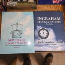 2 clocks and watches books