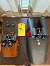 2 Pairs binoculars