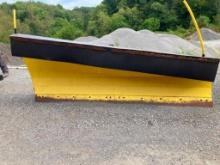 Gledhill 10 ft funnel plow snowplow power angle