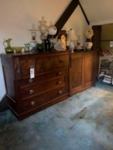 pair or antique dressers