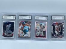 Graded 10 Mike Trout, Lindor RC, A Rod, Lindor RC