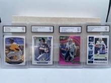 Graded 10 Polanco Rookie, Story RC, Wilson RC, Wilson RC