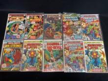 Assorted Early Comic Books, Fantastic Four, Howard the Human, Ka Zar, Spider Man & Gohst Rider and