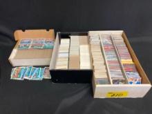 Assorted Baseball Football Cards, Topps