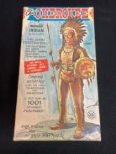 Marx Chief Cherokee the Movable Indian with contents shown