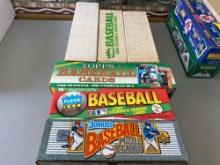 Assortment Of Collectible Baseball Cards Factory Sets, Donruss, Topps, Fleer